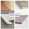 Алюминиевый П-образный гнущиеся окантовочный профиль ПО-П12 12мм черный/мат 2,7м. фото 3 &mdash; DIELE